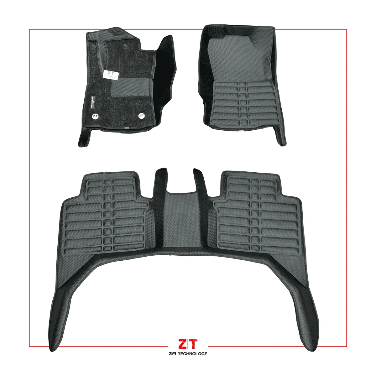 Alfombra termoformada — Toyota Hilux
